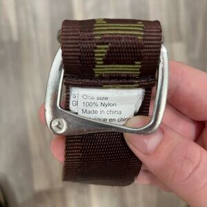 Marmot Brown and Gold Belt